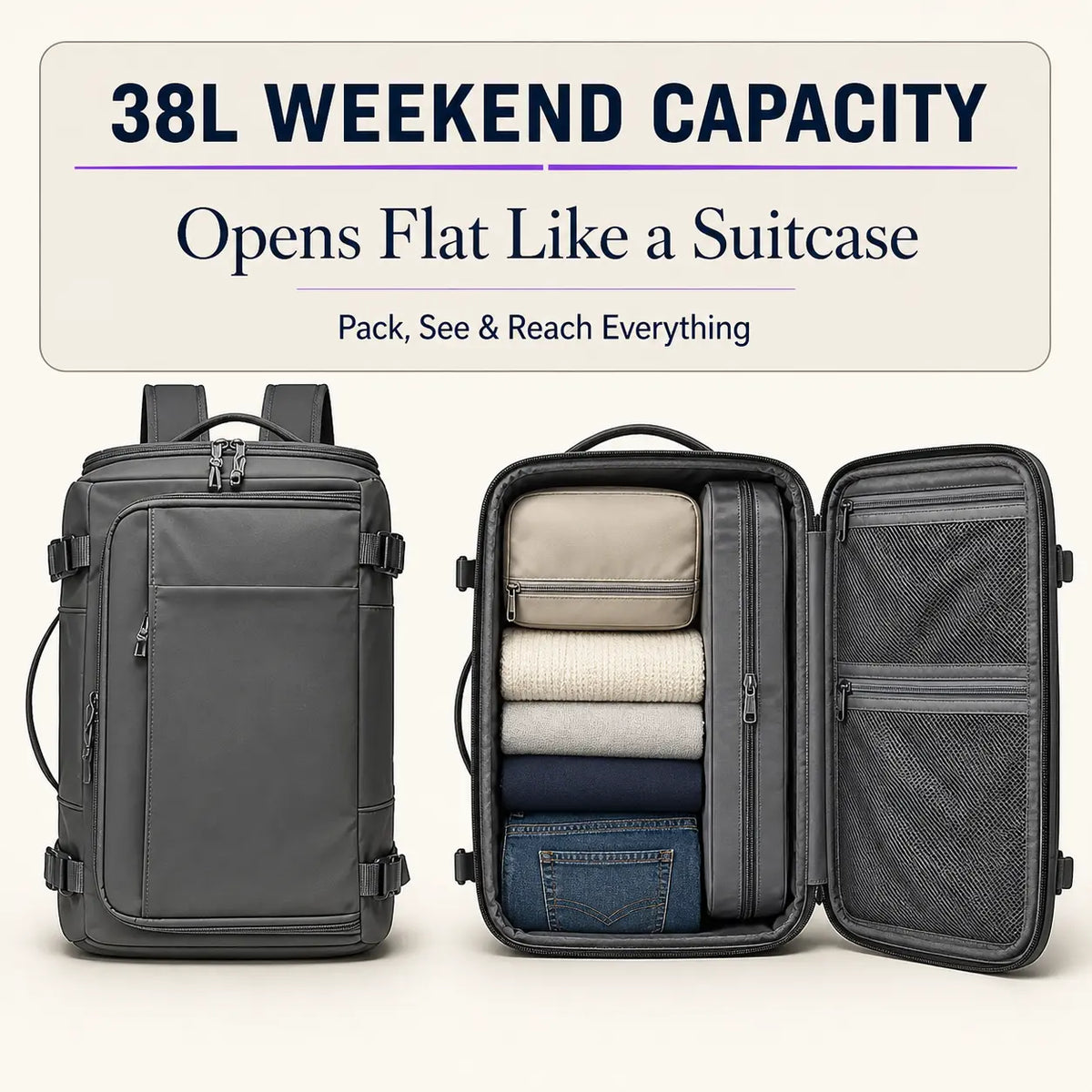38L Travel Backpack