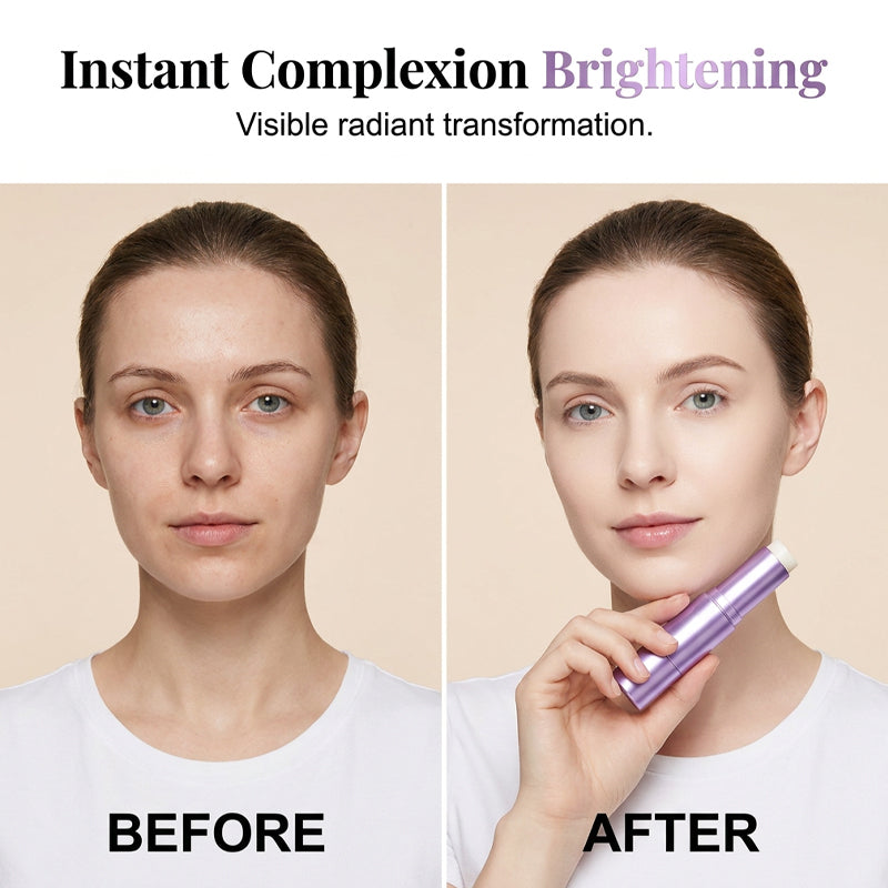 πβ¨ 2-In-1 Color Changing Foundation Stick | Skin Tone Matching Cream Foundation Stick for Flawless Makeup