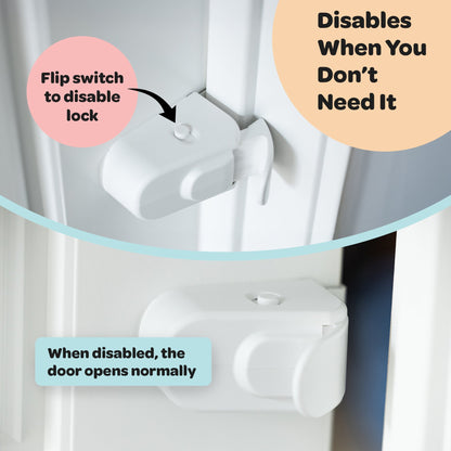 🔒 No-Drill Child Safety Door Lock