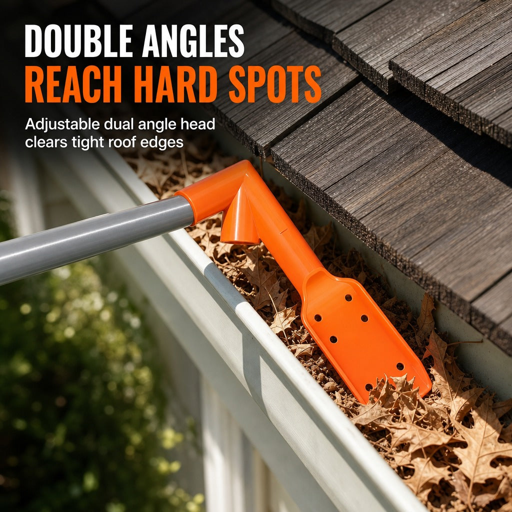 🔧  No-Climb Gutter Cleaning Tool