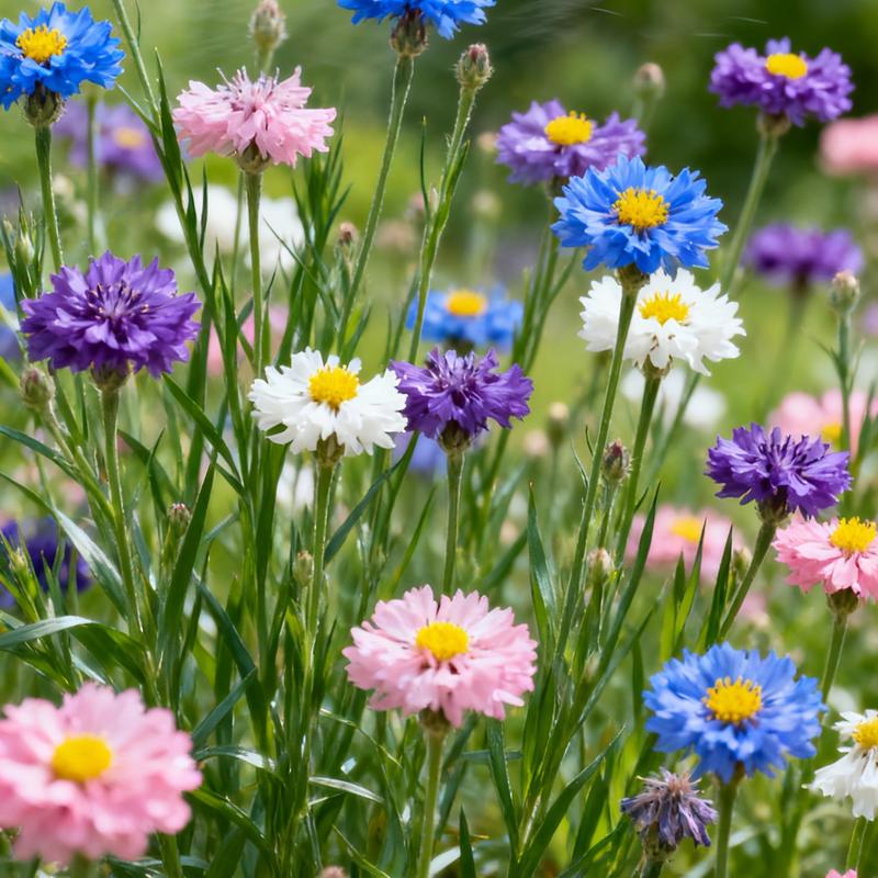 Mixed Cornflower Seeds – Create a Stunning Wildflower Garden