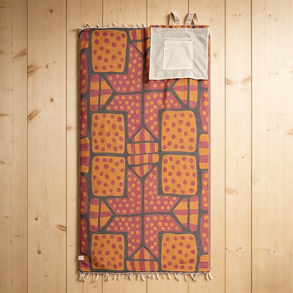 2-in-1 Turkish Cotton Towel Bag