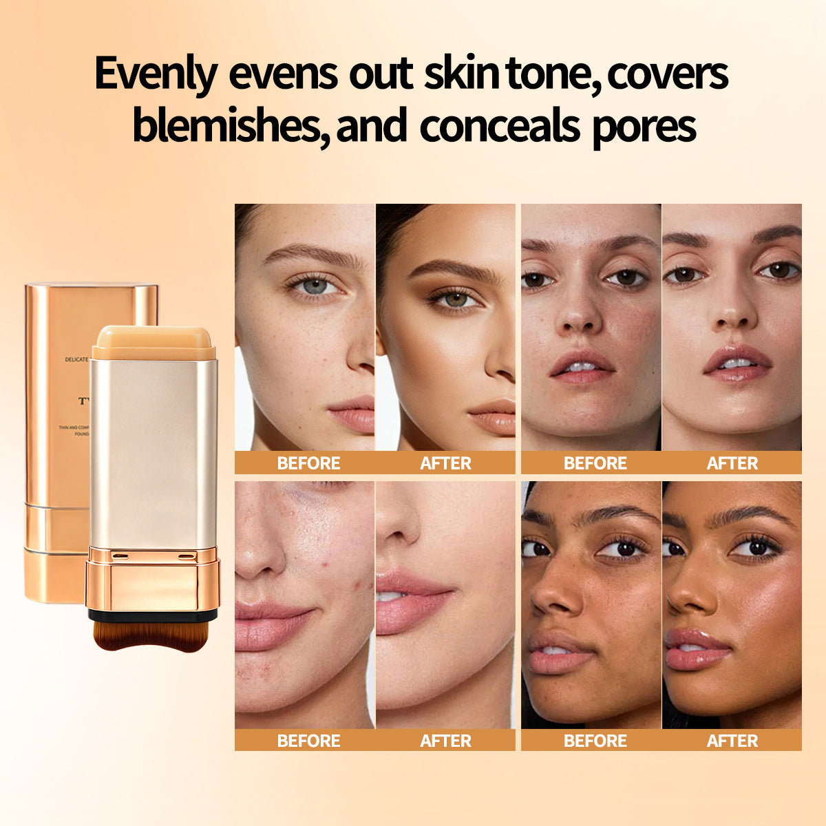 Luminous Dual-Ended Concealer Foundation Stick