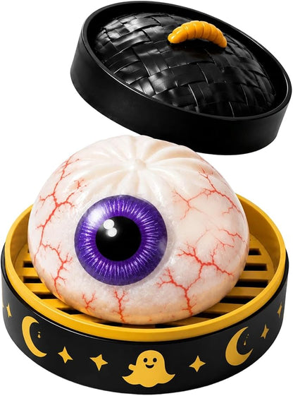 Halloween Steamed Bun Squishy Mystery Box Toy`