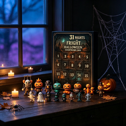 Halloween Advent Countdown Calendar Box