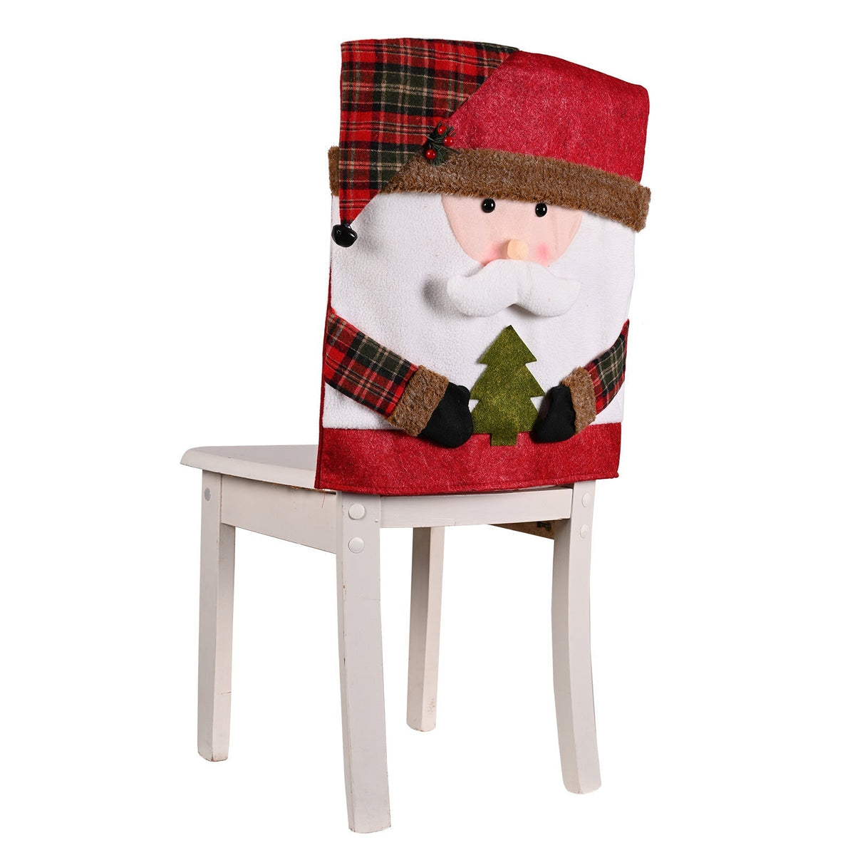 🎅✨Christmas Themed Chair Cover (20.5 × 18.5 in)