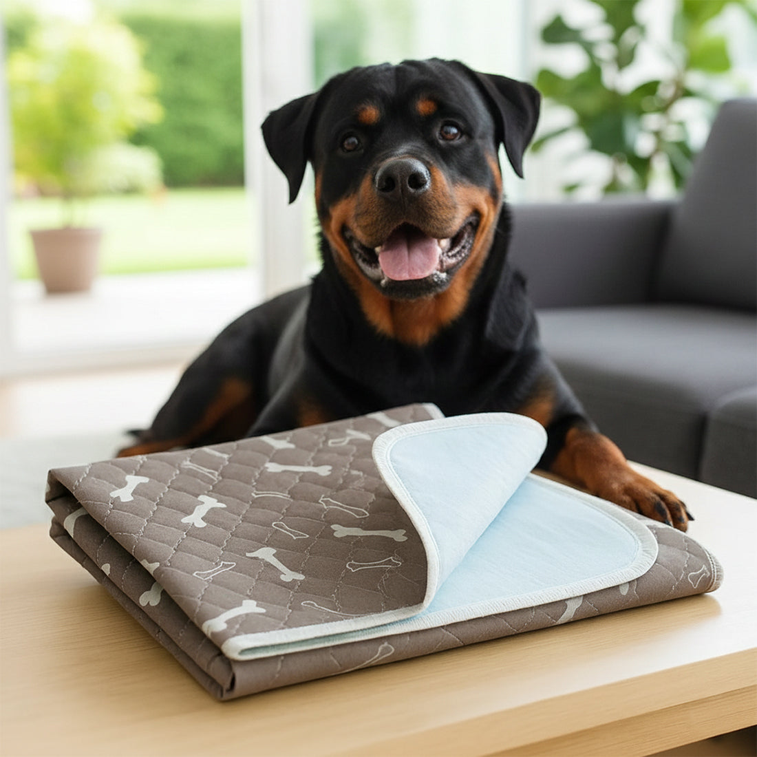 Washable Leak-Proof Absorbent Pup Pads