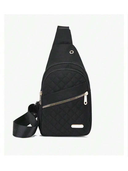 Fashionable Quilted Crossbody Bag