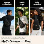 Fashionable Quilted Crossbody Bag