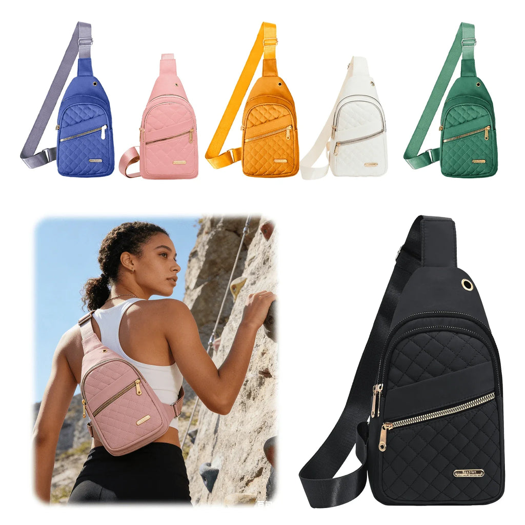 Fashionable Quilted Crossbody Bag