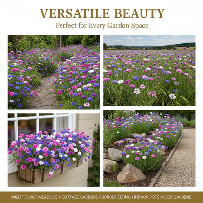 Mixed Cornflower Seeds – Create a Stunning Wildflower Garden