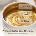 Premium Weather Resistant Water Based Gold Paint