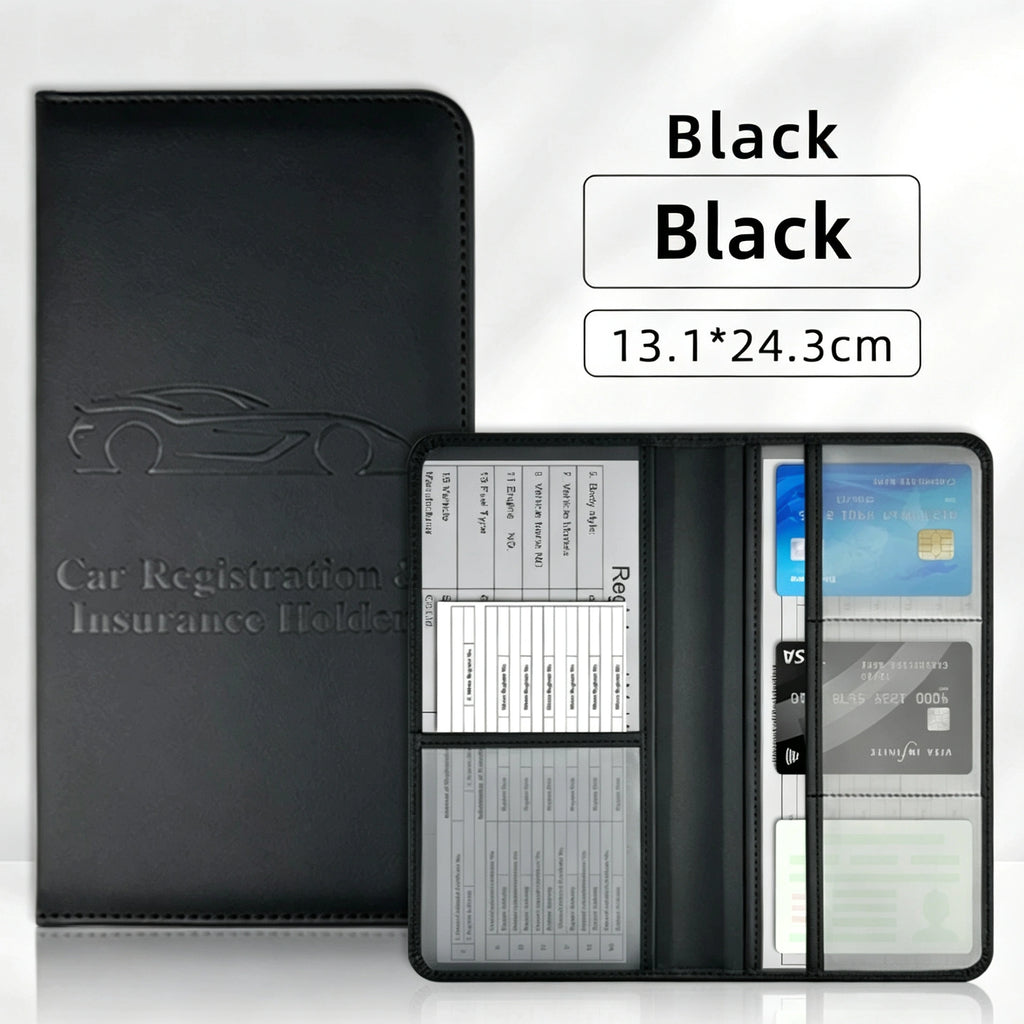 Car Registration & Insurance Card Holder