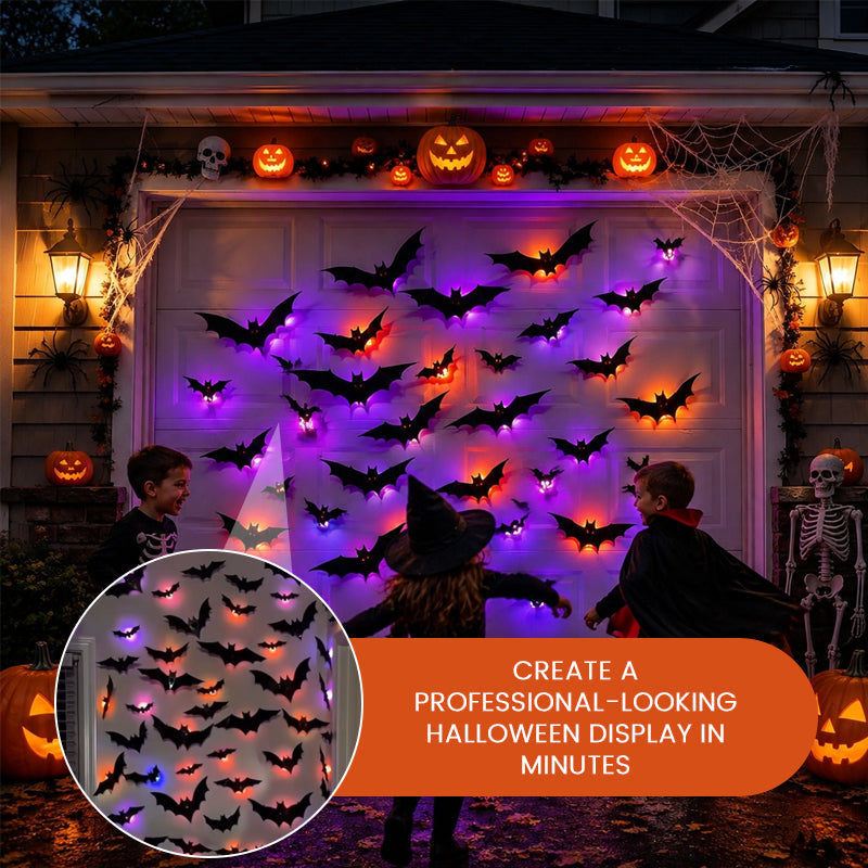 Halloween Bat Wall Lights