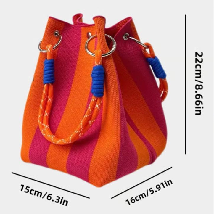 Stylish Bohemian Bucket Bag
