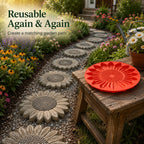 🌻Reusable Sunflower Stepping Stone Mold