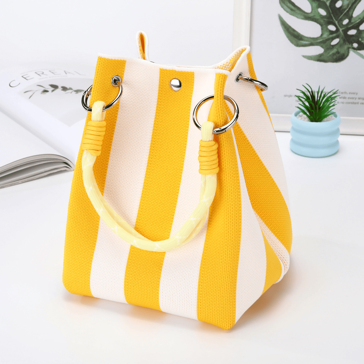 Stylish Bohemian Bucket Bag