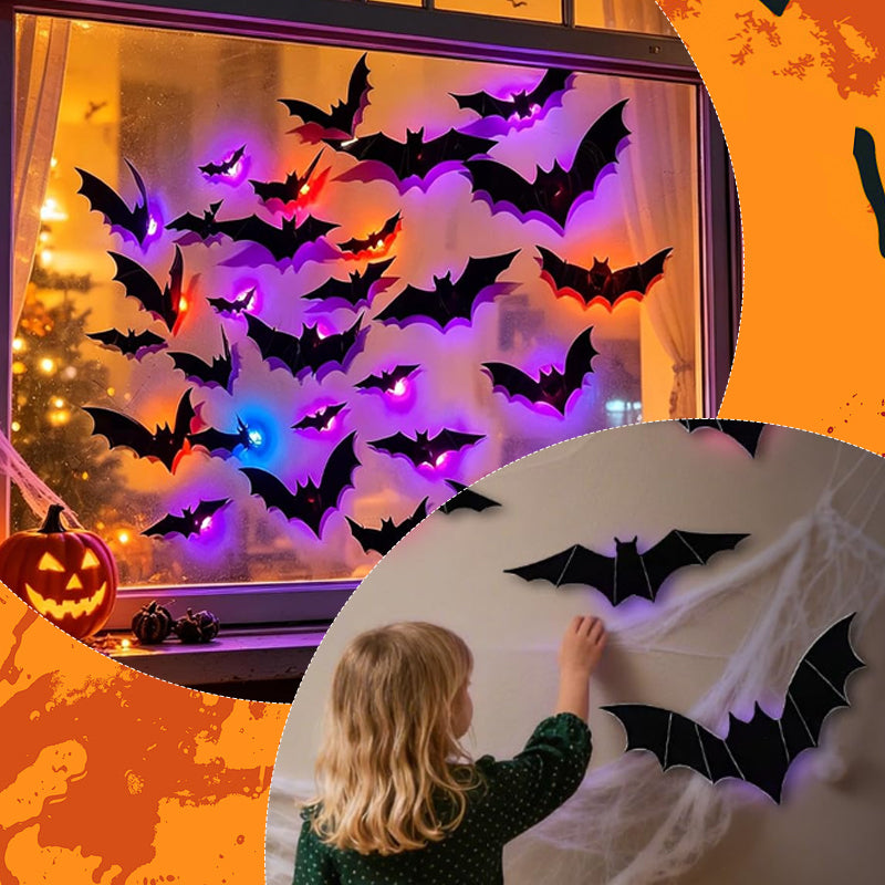 Halloween Bat Wall Lights