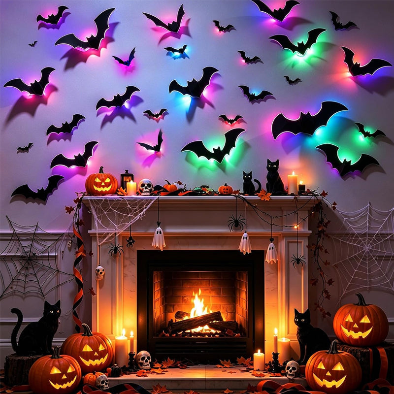 Halloween Bat Wall Lights