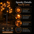 Solar Pumpkin Stake Lights