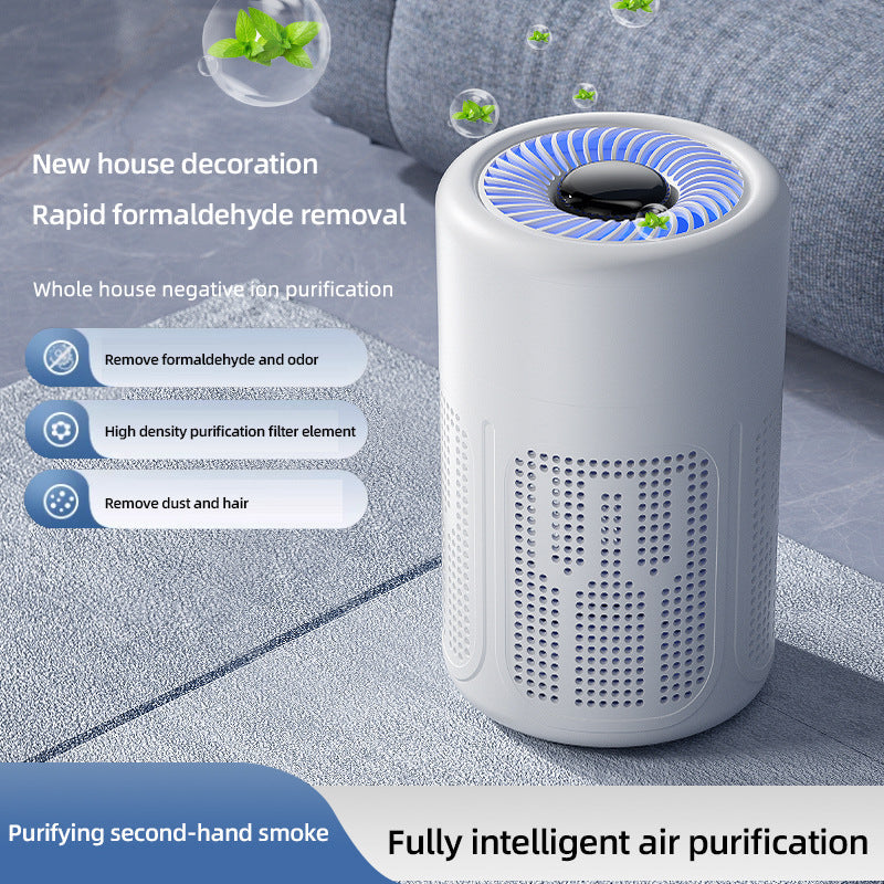 Air Purifier for Home Includes Filter & Aromatherapy Tablets