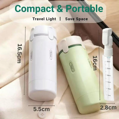4-in-1 Portable Travel Dispenser Bottle