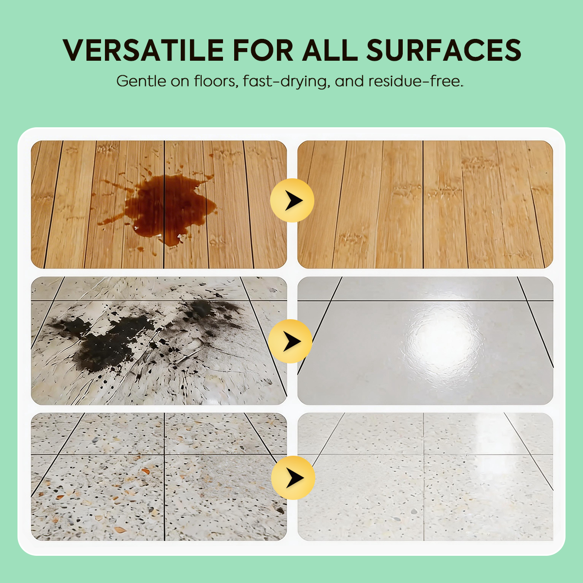 ShineDrop Pro Lemon pH-Neutral Multi-Surface Floor Cleaning Tablets