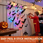 Halloween Bat Wall Lights