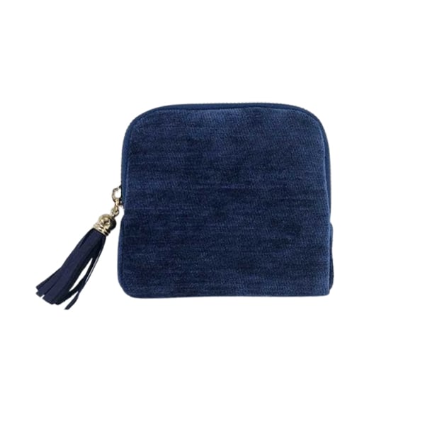 Portable Travel Jewelry Zippered Pocket Case