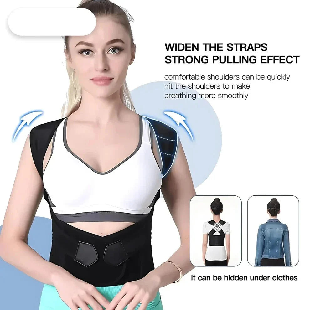 PosturaPro™ Smart Spine-Aligning Support Brace