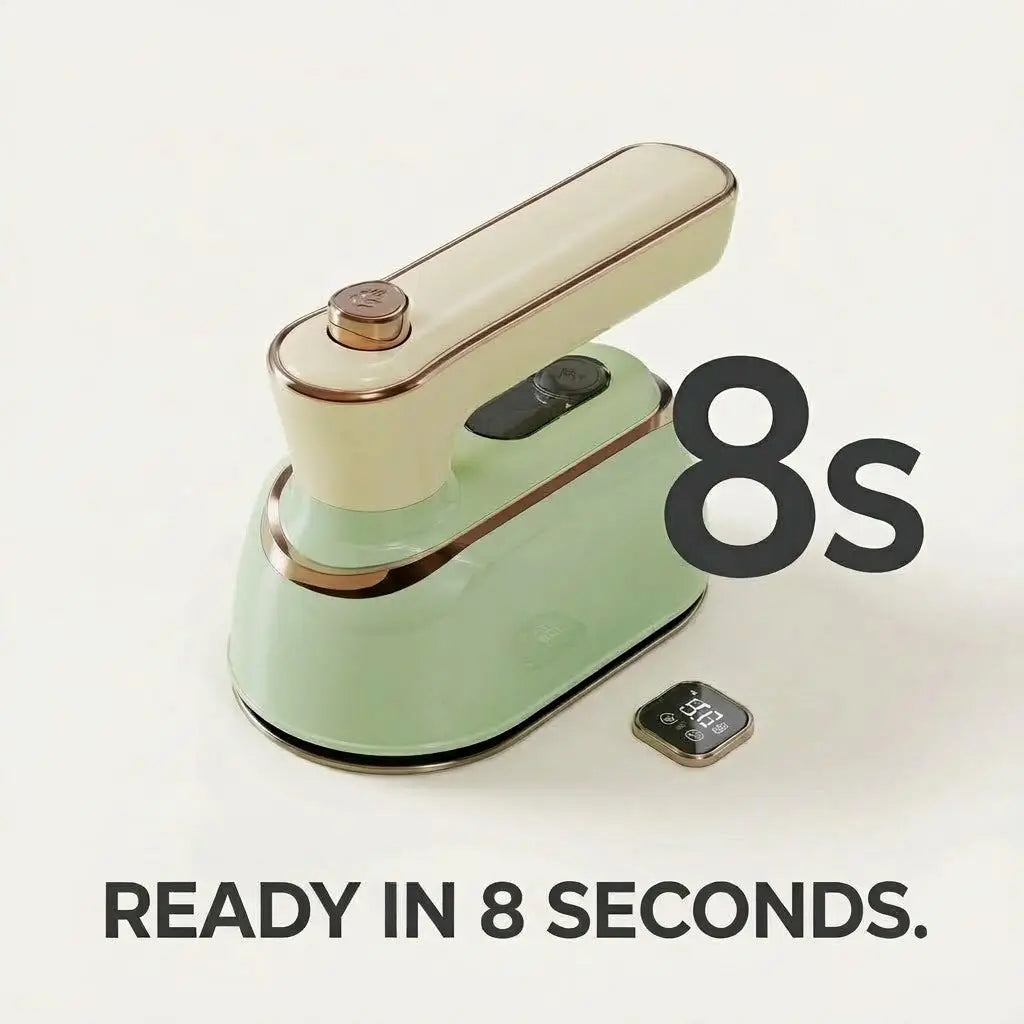 Portable 2-in-1 Travel Steamer & Iron