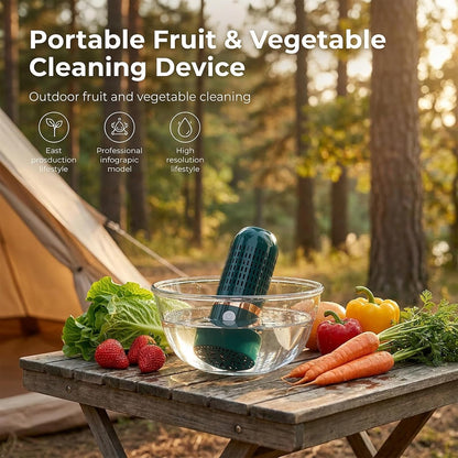 Portable OH-ion Fruit & Vegetable Washer