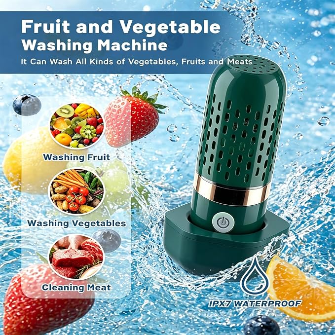 Portable OH-ion Fruit & Vegetable Washer