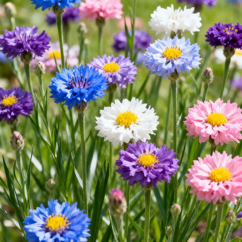Mixed Cornflower Seeds – Create a Stunning Wildflower Garden