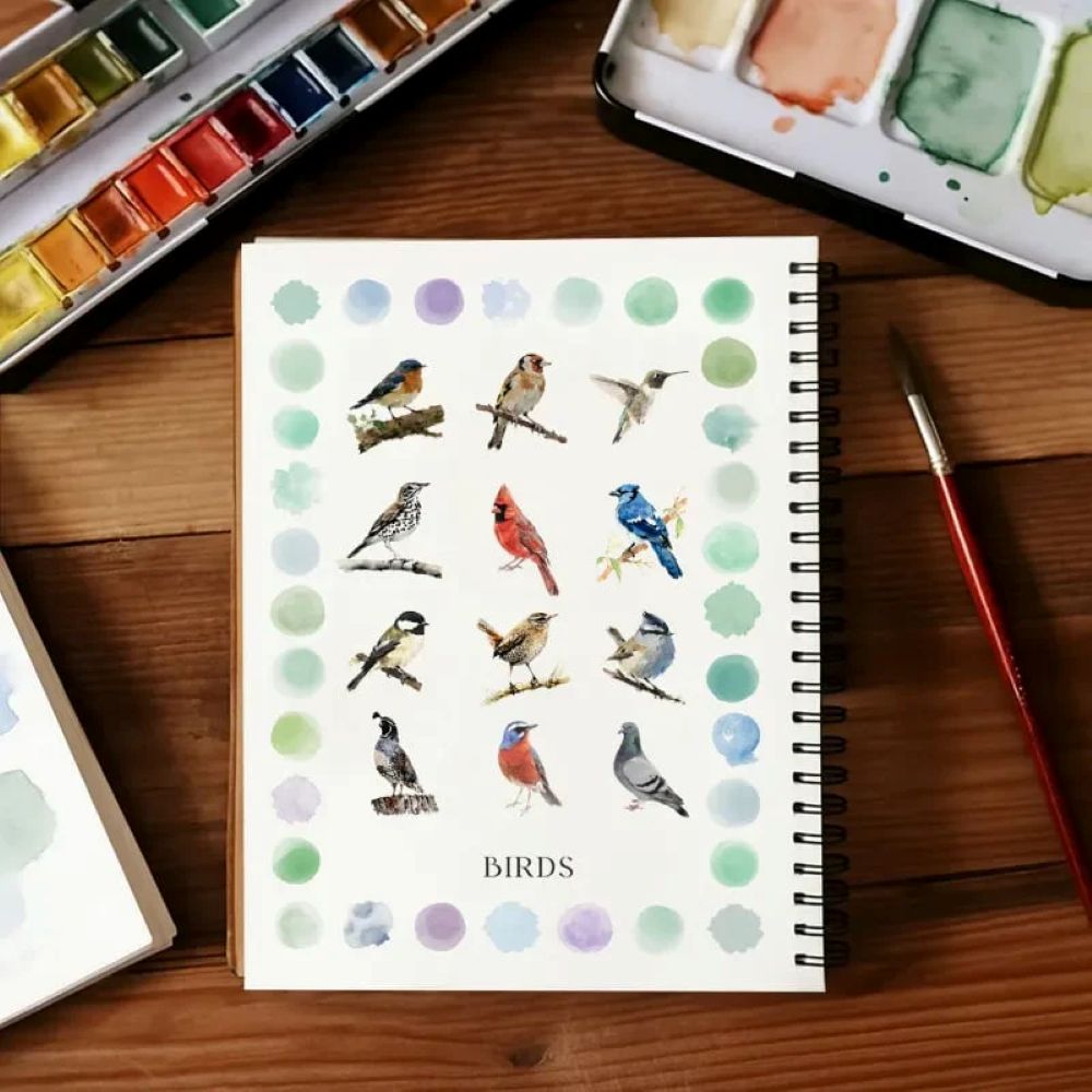 Beginner-Friendly - Watercolor Workbook