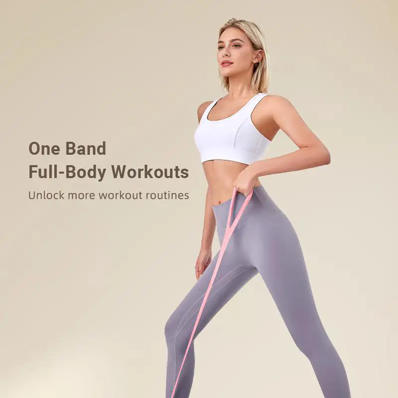 Figure 8 Resistance Bands: Tone Bat Wings & Fix Posture in 10 Minutes