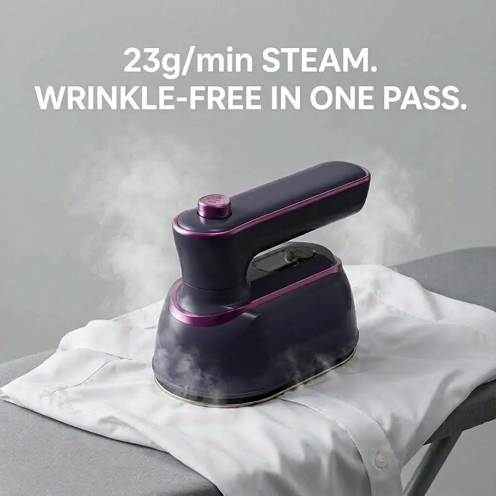 Portable 2-in-1 Travel Steamer & Iron