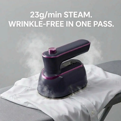 Portable 2-in-1 Travel Steamer & Iron