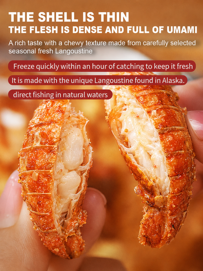 🦐Alaskan Mantis Shrimp - 🍺🍺Ready to Eat High-Protein Seafood Snack（250g/can）