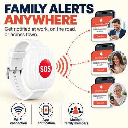 ❤️Emergency Bracelet with SOS Button for Seniors