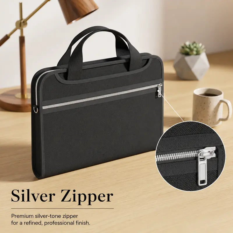 Heavy-Duty Fireproof & Waterproof Expanding File Organizer Bag with Portable Handle 📁