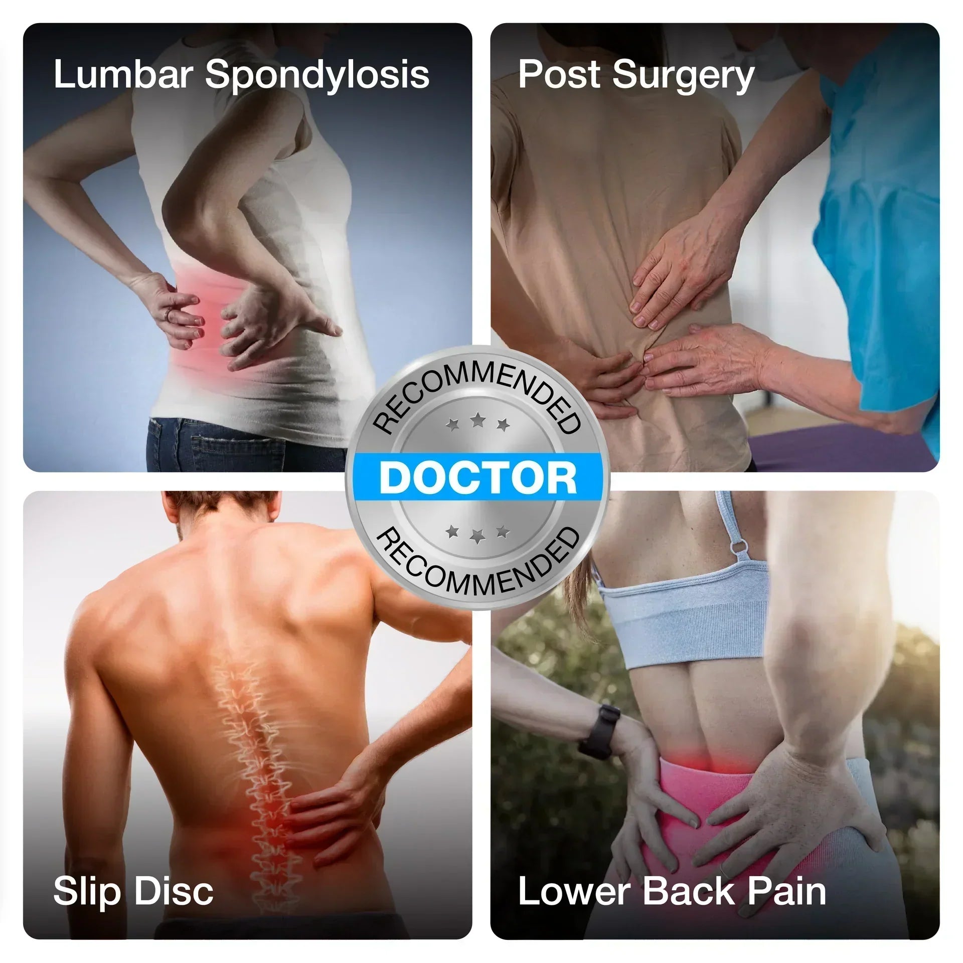 PosturaPro™ Smart Spine-Aligning Support Brace