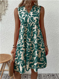 Women's Floral Flowy Midi Dress in Floral for Date Night