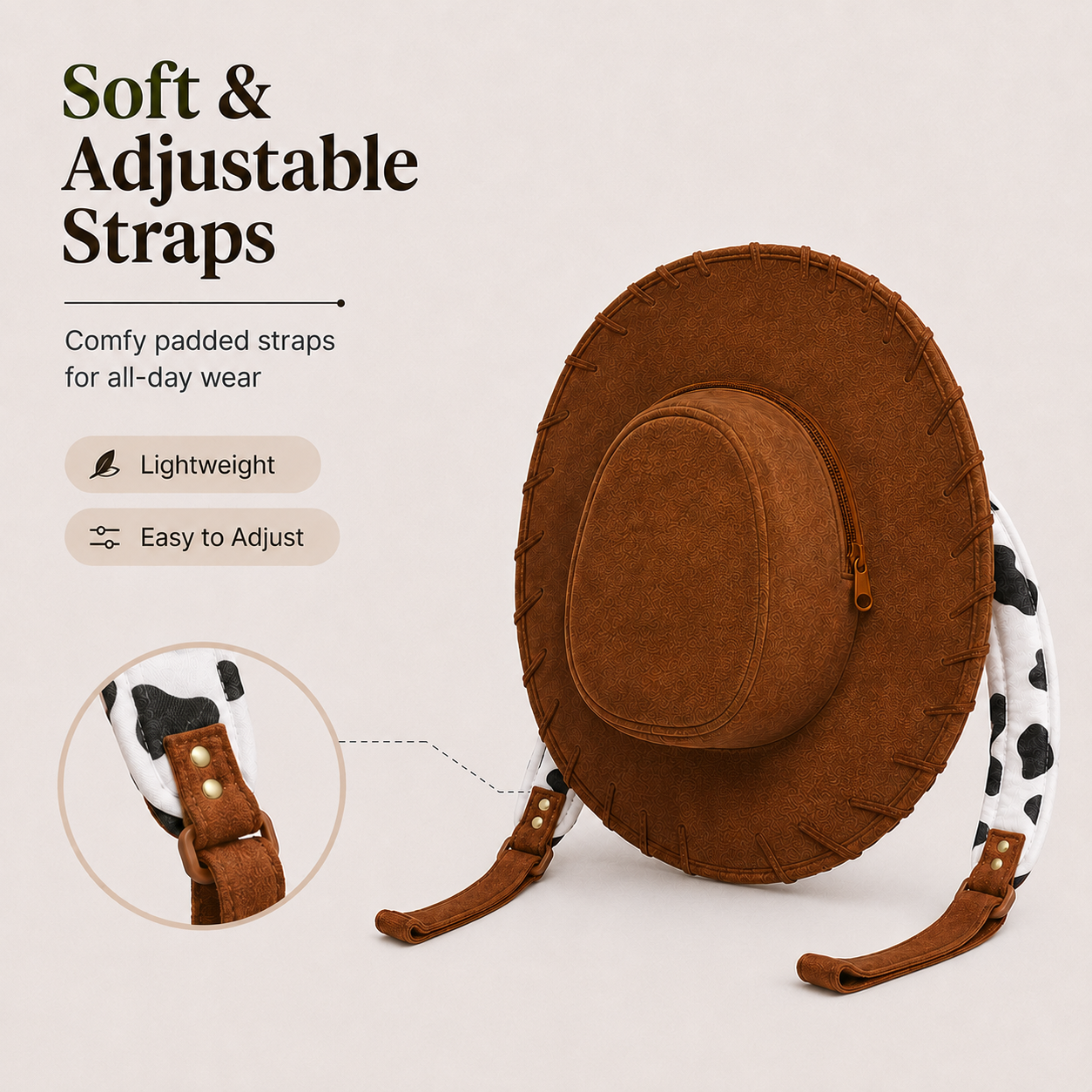 Western Cowboy Hat Backpack