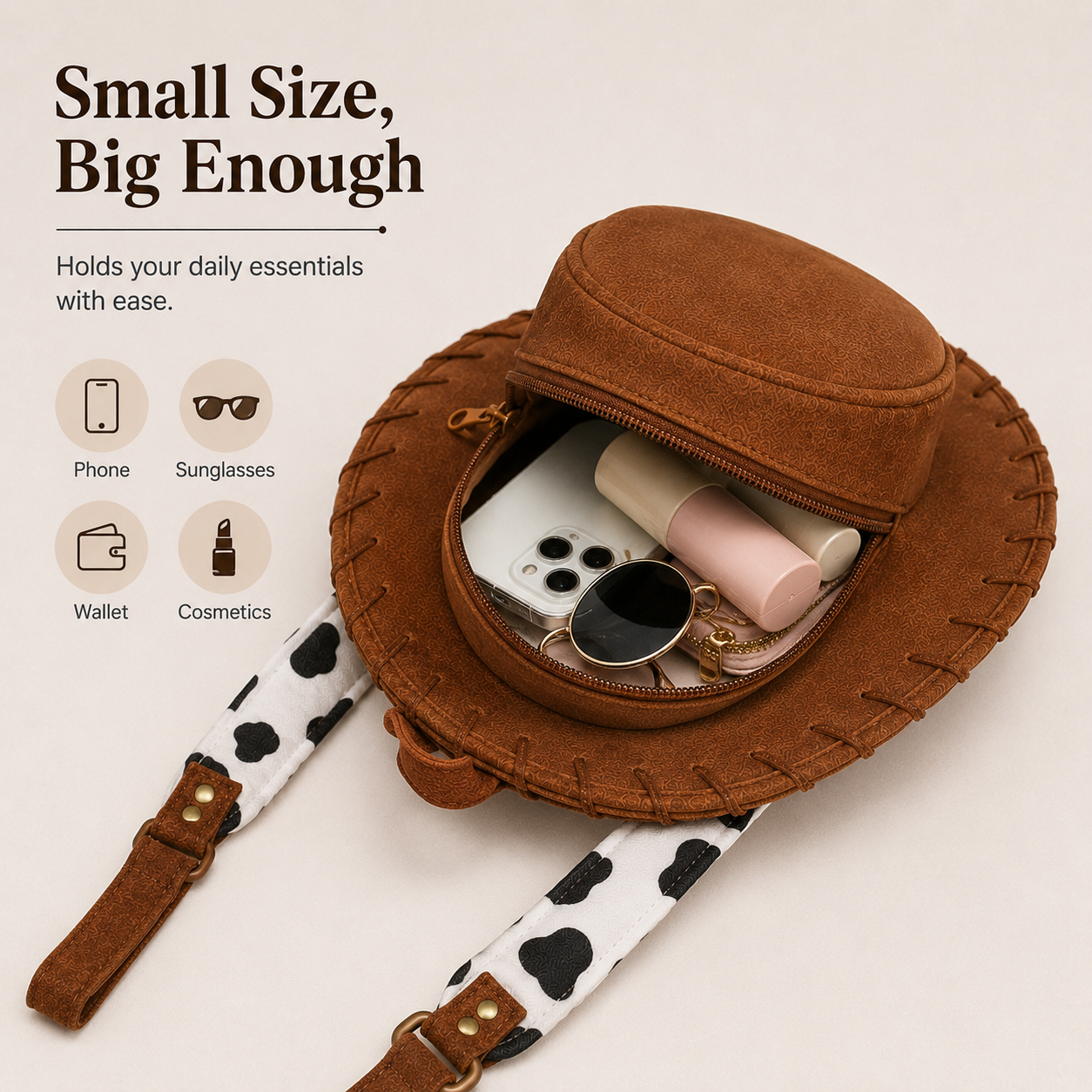 Western Cowboy Hat Backpack
