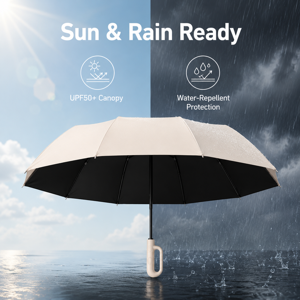 Portable Automatic Folding Umbrella