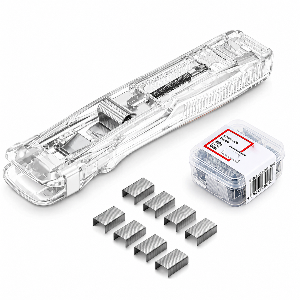 Portable Binder Clip Stapler