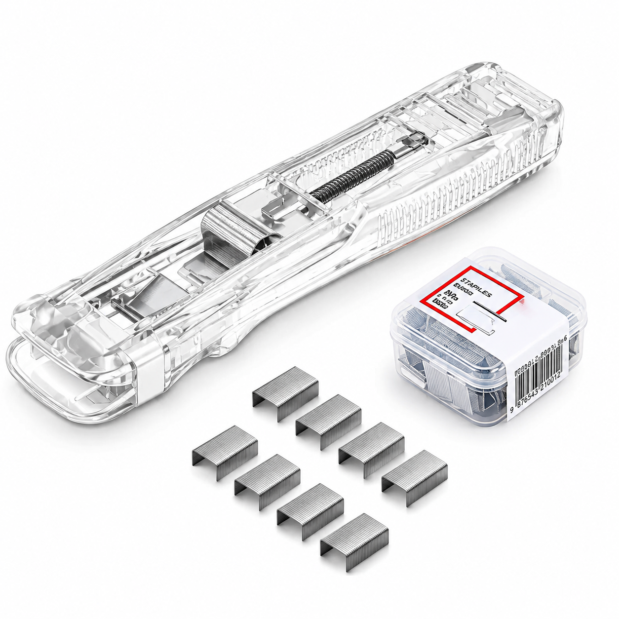 Portable Binder Clip Stapler