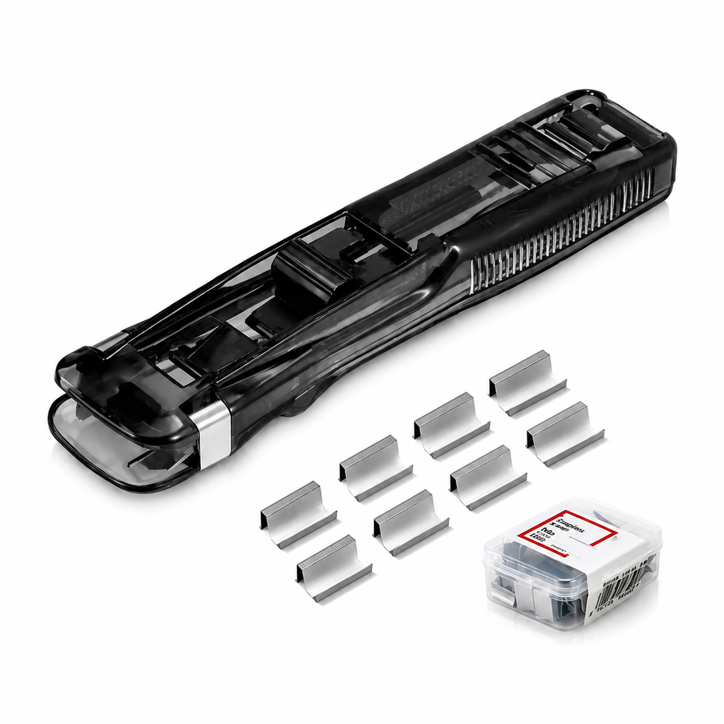 Portable Binder Clip Stapler