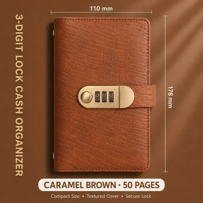 Locking Banknote Collection Booklet | Holds 100 Bills